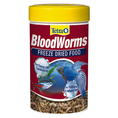 Tetra Bloodworms Freeze Dried Food 7g