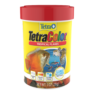 Tetra TetraColor Tropical Flakes