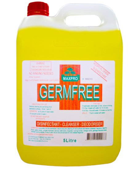 MaxPro Germ Free Disinfectant Lemon Scent