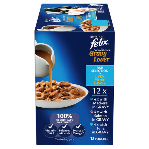 Felix Adult As Good As It Looks Gravy Lover Fish Selection