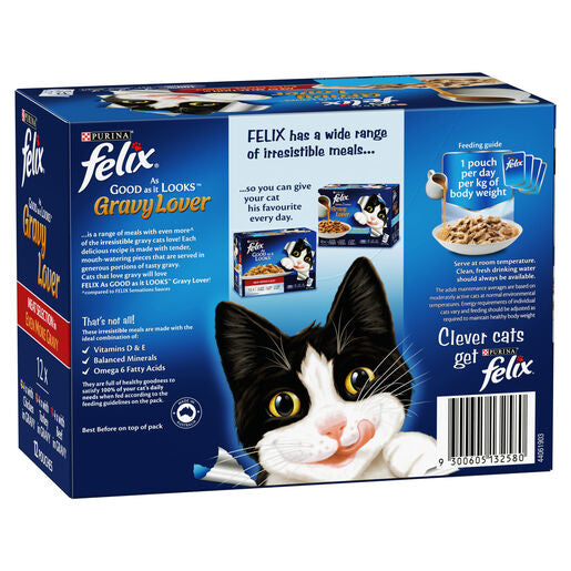 Felix Adult As Good As It Looks Gravy Lover Meat Selection