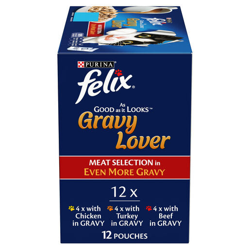 Felix Adult As Good As It Looks Gravy Lover Meat Selection