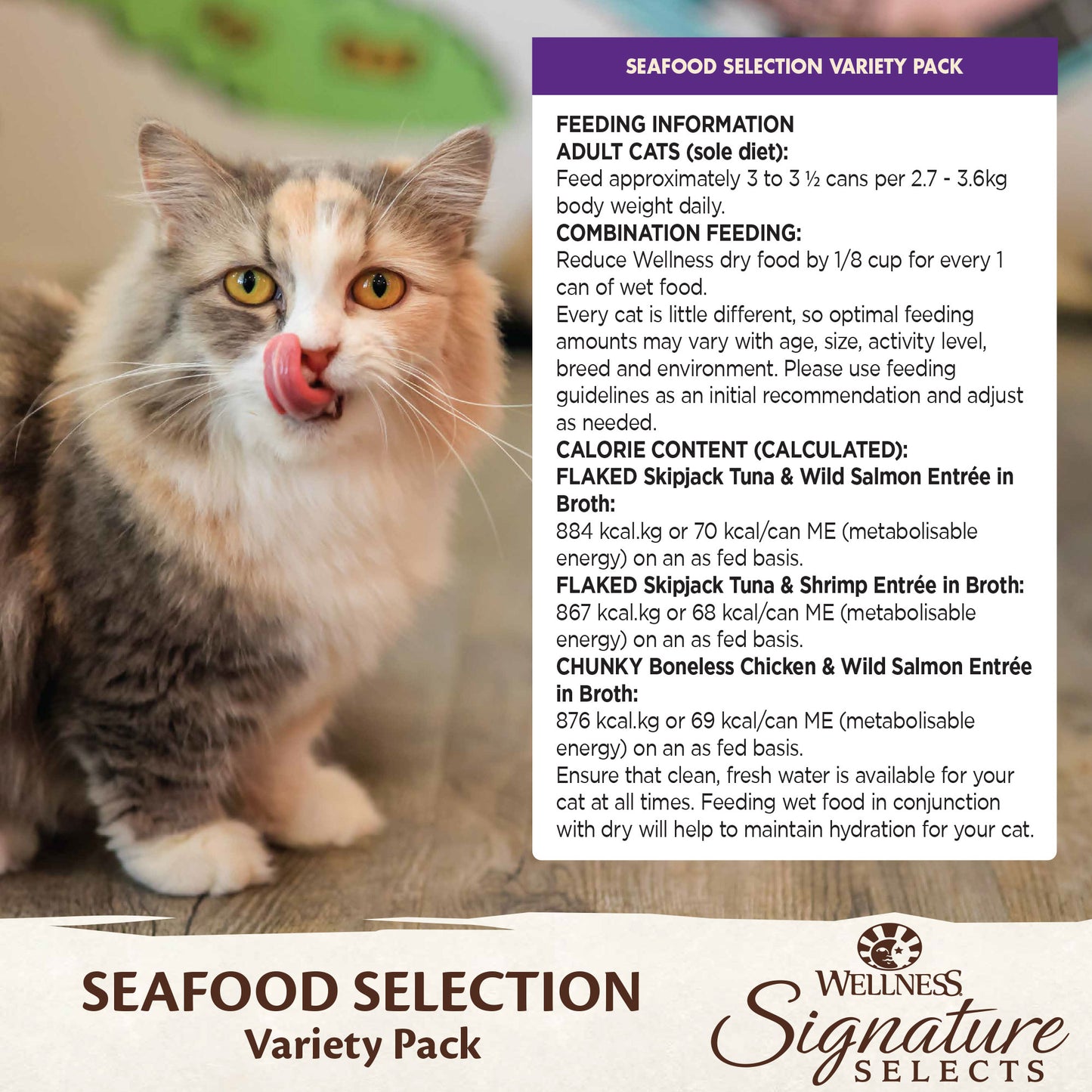 Wellness Core Signature Selects for Cats Seafood Selection Variety Pack