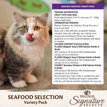 Wellness Core Signature Selects for Cats Seafood Selection Variety Pack