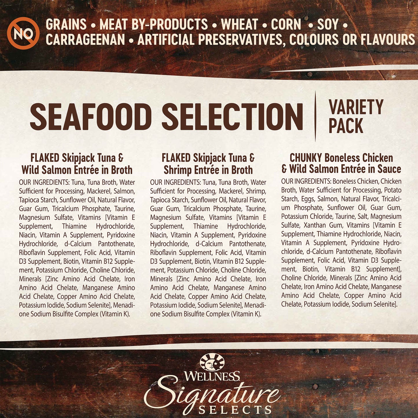 Wellness Core Signature Selects for Cats Seafood Selection Variety Pack
