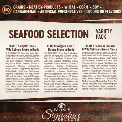 Wellness Core Signature Selects for Cats Seafood Selection Variety Pack