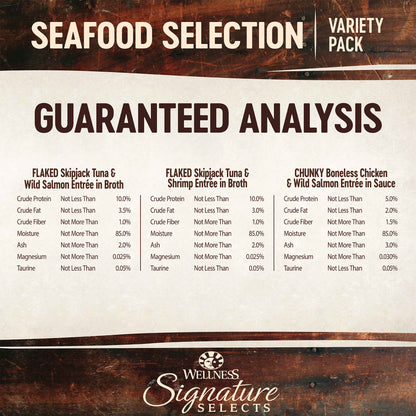 Wellness Core Signature Selects for Cats Seafood Selection Variety Pack
