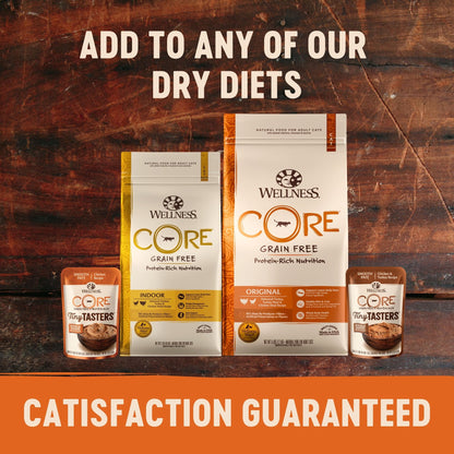 Wellness Core Tiny Tasters for Cats Smooth Pate Chicken & Turkey Recipe