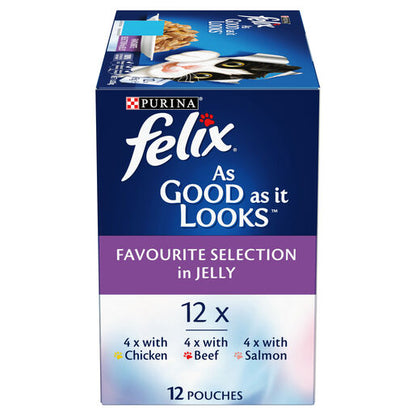 Felix Adult As Good As It Looks Favourite Selection in Jelly