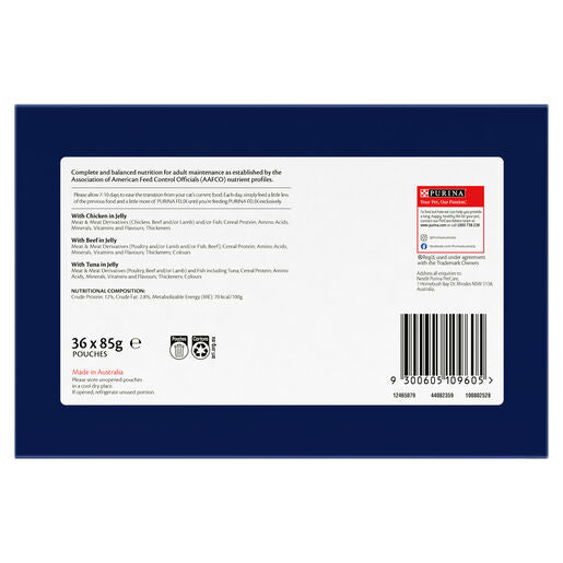 Felix Adult As Good As It Looks Mixed Selection in Jelly 36 x 85g