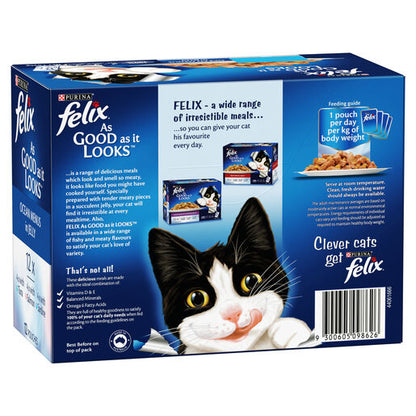 Felix Adult As Good As It Looks Ocean Menus in Jelly
