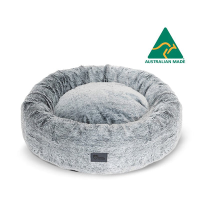 Superior Pet Goods Harley Dog Bed Artic Faux Fur