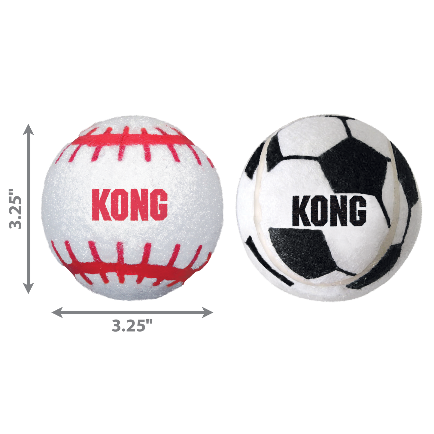 KONG Sport Balls Large 2 Pack