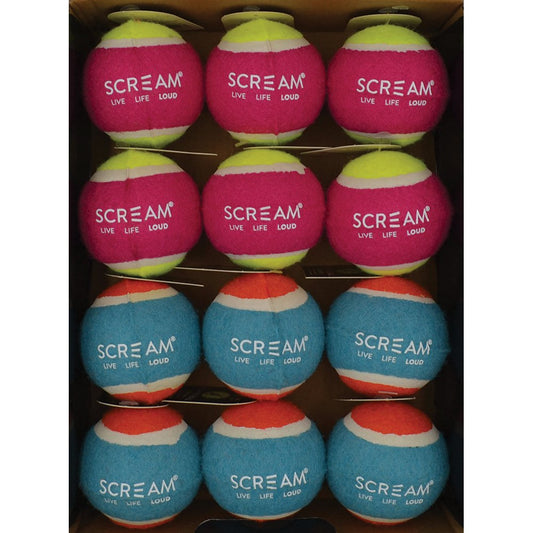 Scream Tennis Ball 6cm