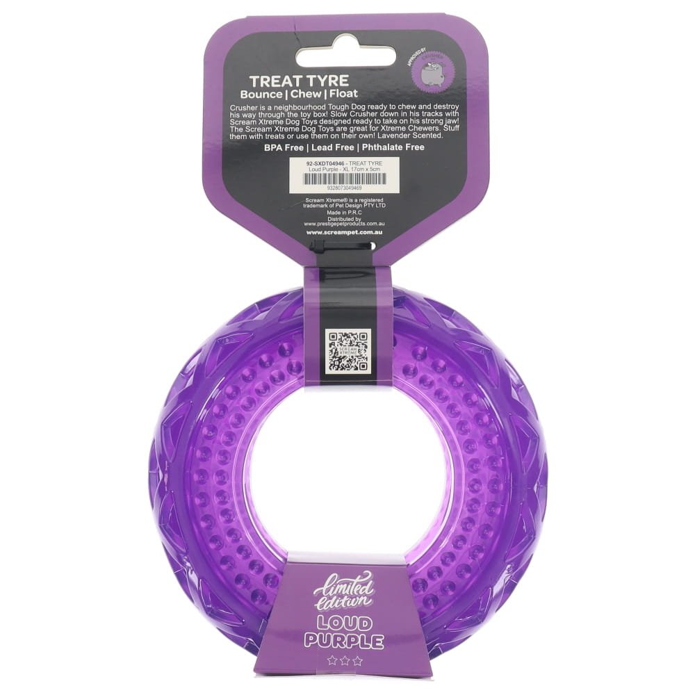 Scream Xtreme Treat Tyre Loud Purple