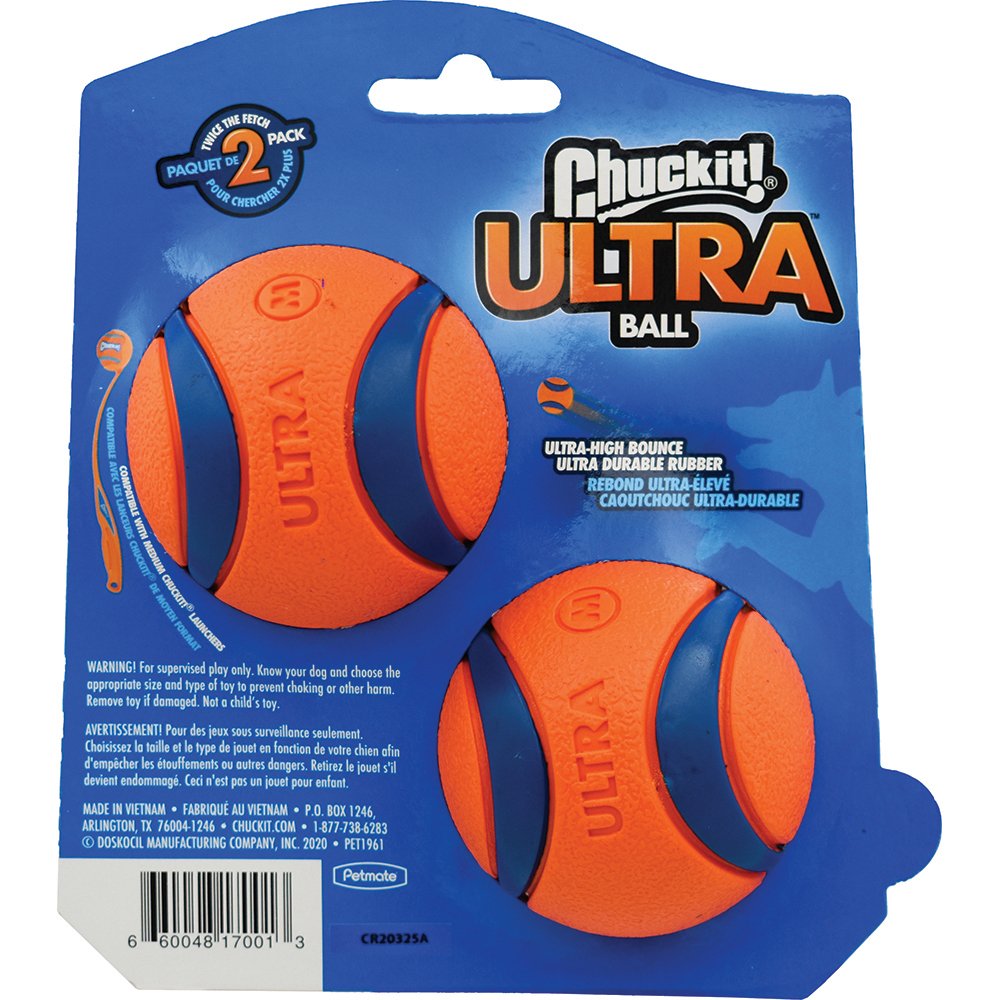 Chuckit! Ultra Ball 2 Pack Medium