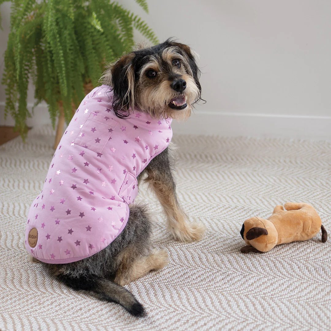 Kazoo Pink Star Soft Jacket Snuggie