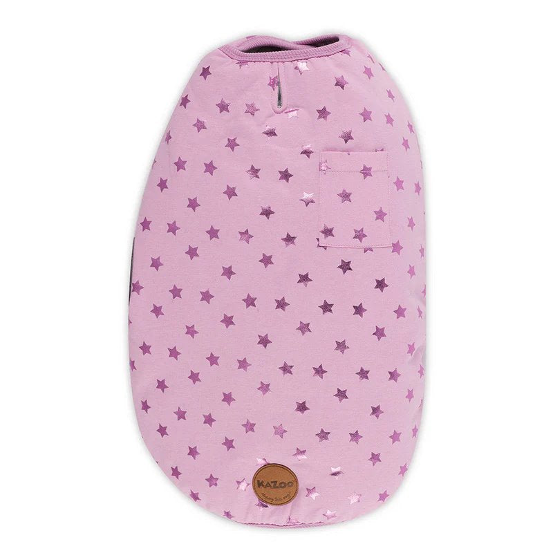 Kazoo Pink Star Soft Jacket Snuggie