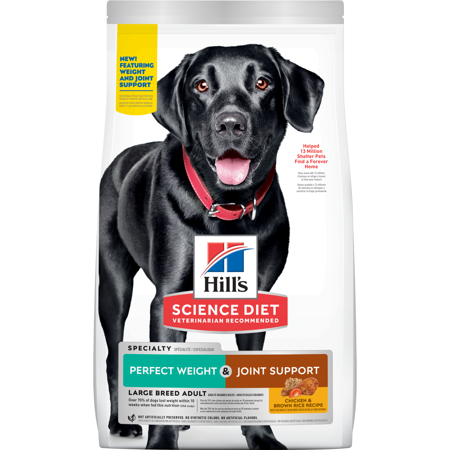 Hill's Science Diet Adult Perfect Weight Large Breed + Joint Support Dry Dog Food