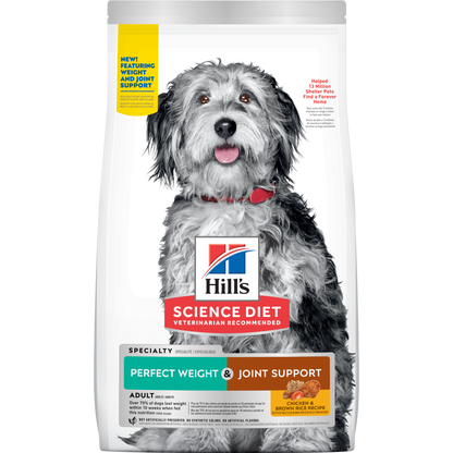 Hill's Science Diet Adult Perfect Weight + Joint Support Dry Dog Food