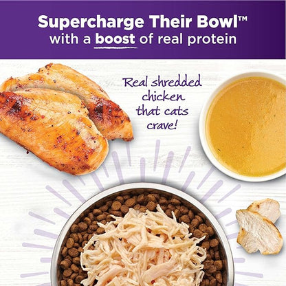 Wellness Bowl Boosters Shreds with Broth Shredded Boneless Chicken Recipe in Broth