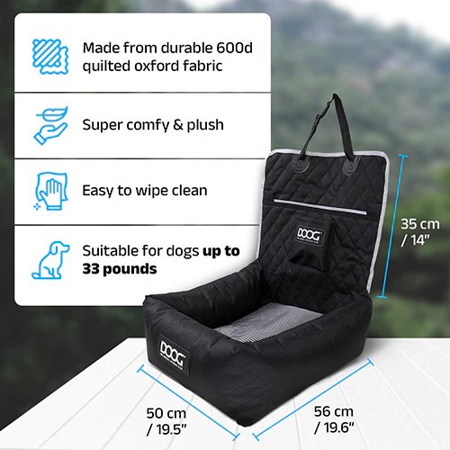DOOG Car Seat Oliver Green