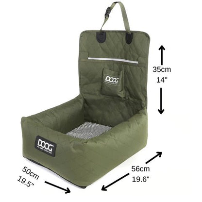DOOG Car Seat Oliver Green