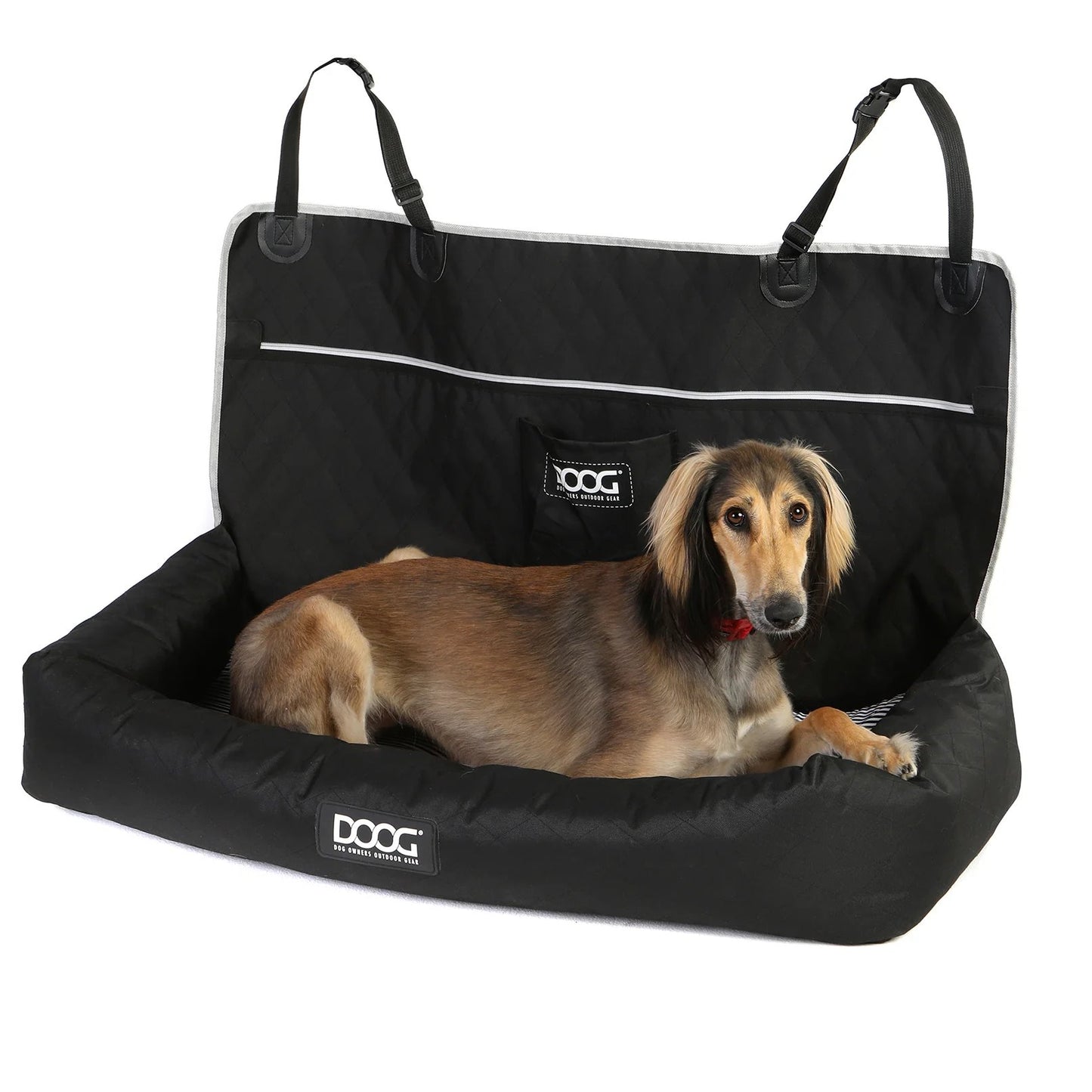 DOOG Large Car Seat Black
