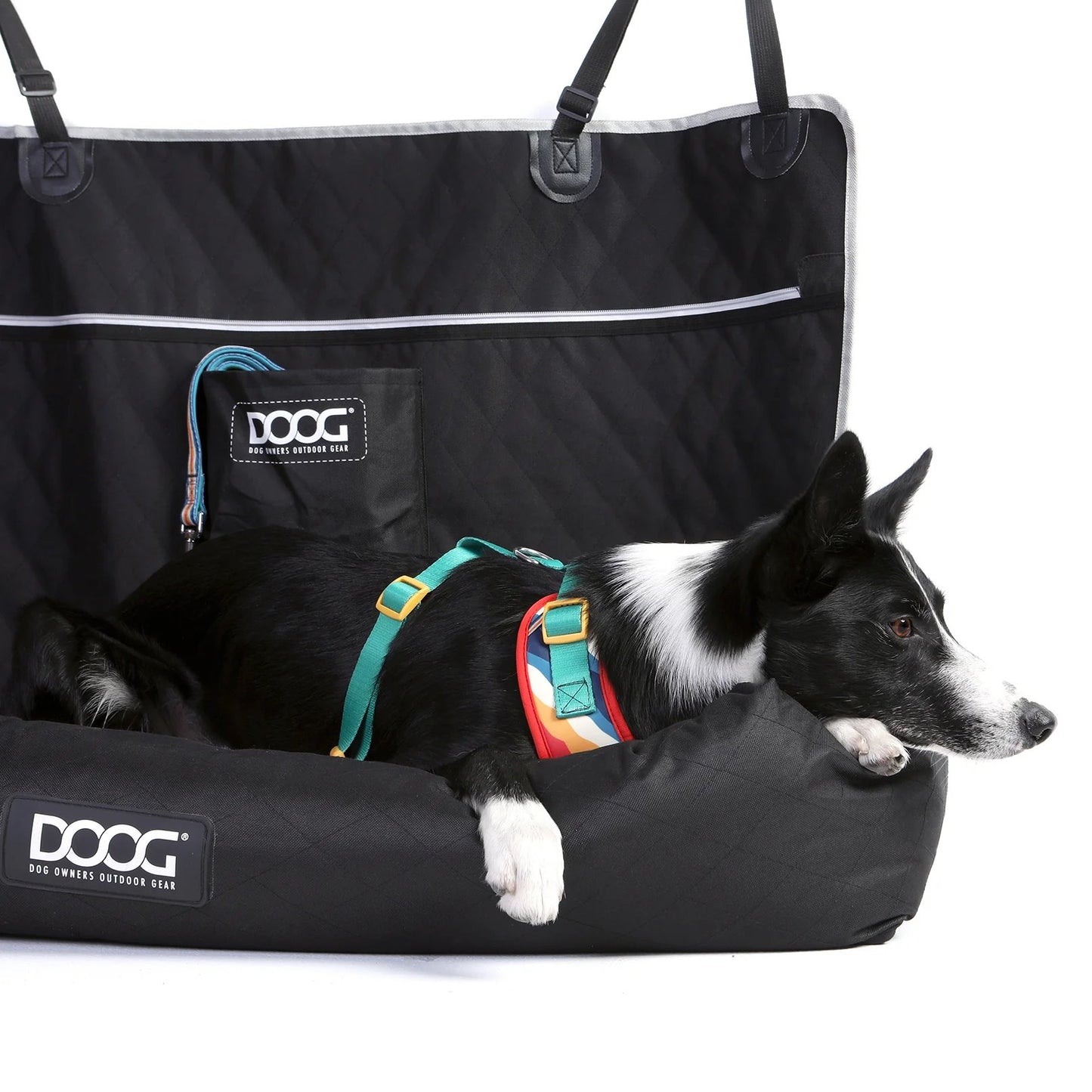 DOOG Large Car Seat Black