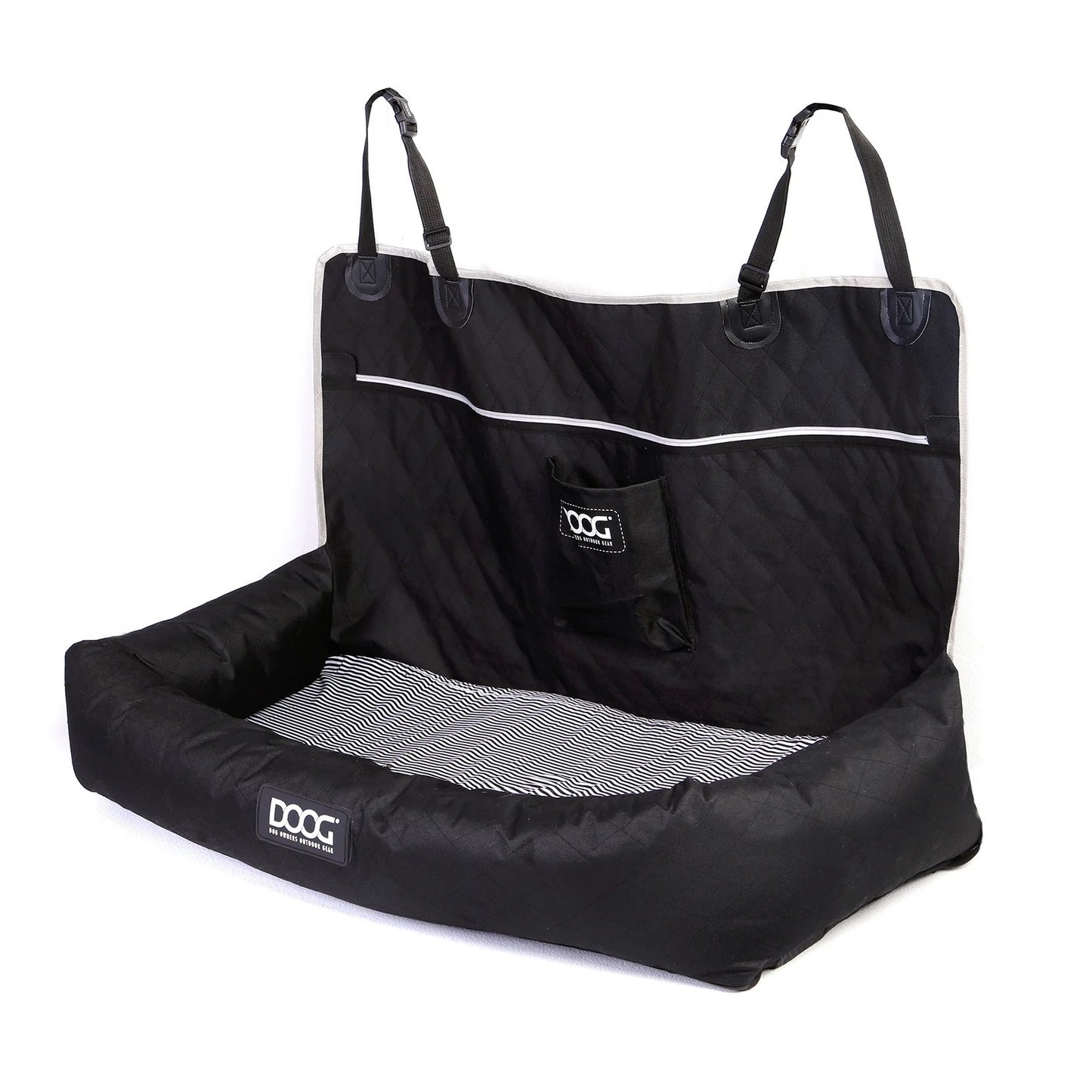 DOOG Large Car Seat Black