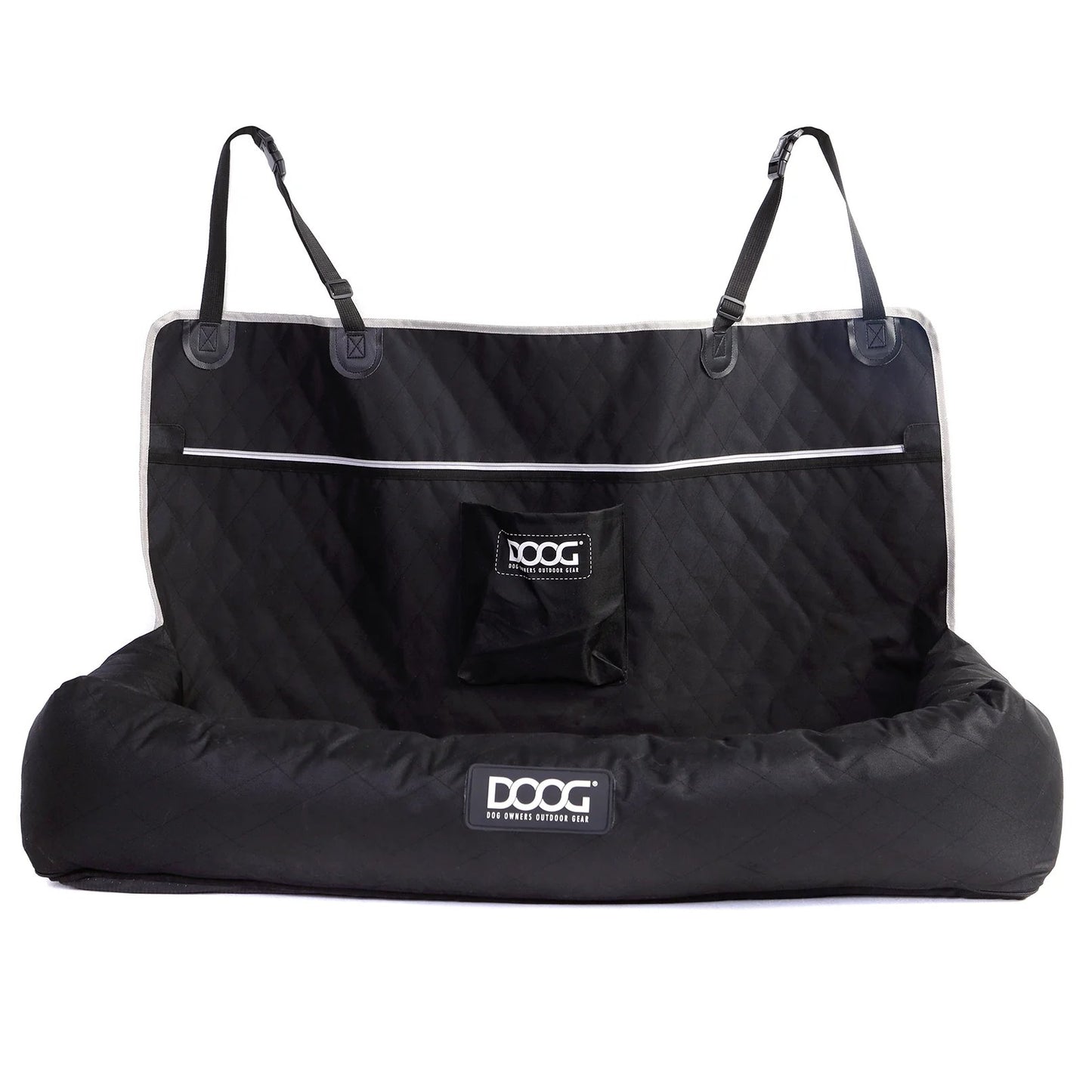 DOOG Large Car Seat Black