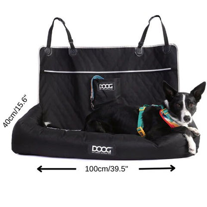 DOOG Large Car Seat Black