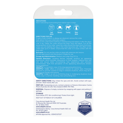 Adaptil Calm On-The-Go Collar Medium to Large 70cm