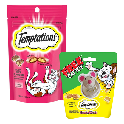Temptations Hearty Beef Flavor Treats