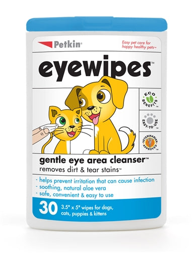 Petkin Eye Wipes 30pk