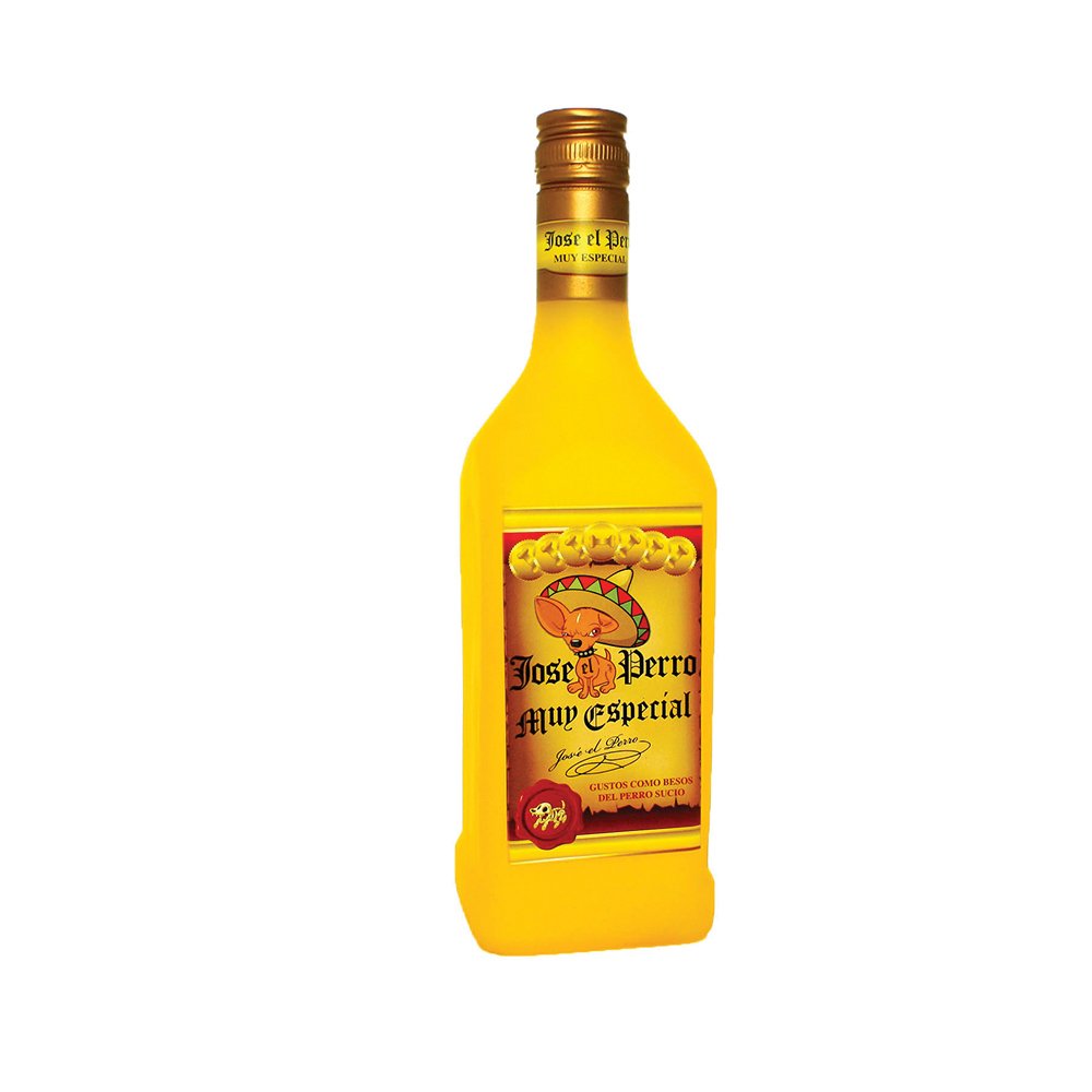 Tuffy Silly Squeaker Tequila Liquor Bottle Jose The Perro