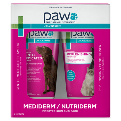 Paw Mediderm/Nutriderm Duo Pack 200ml
