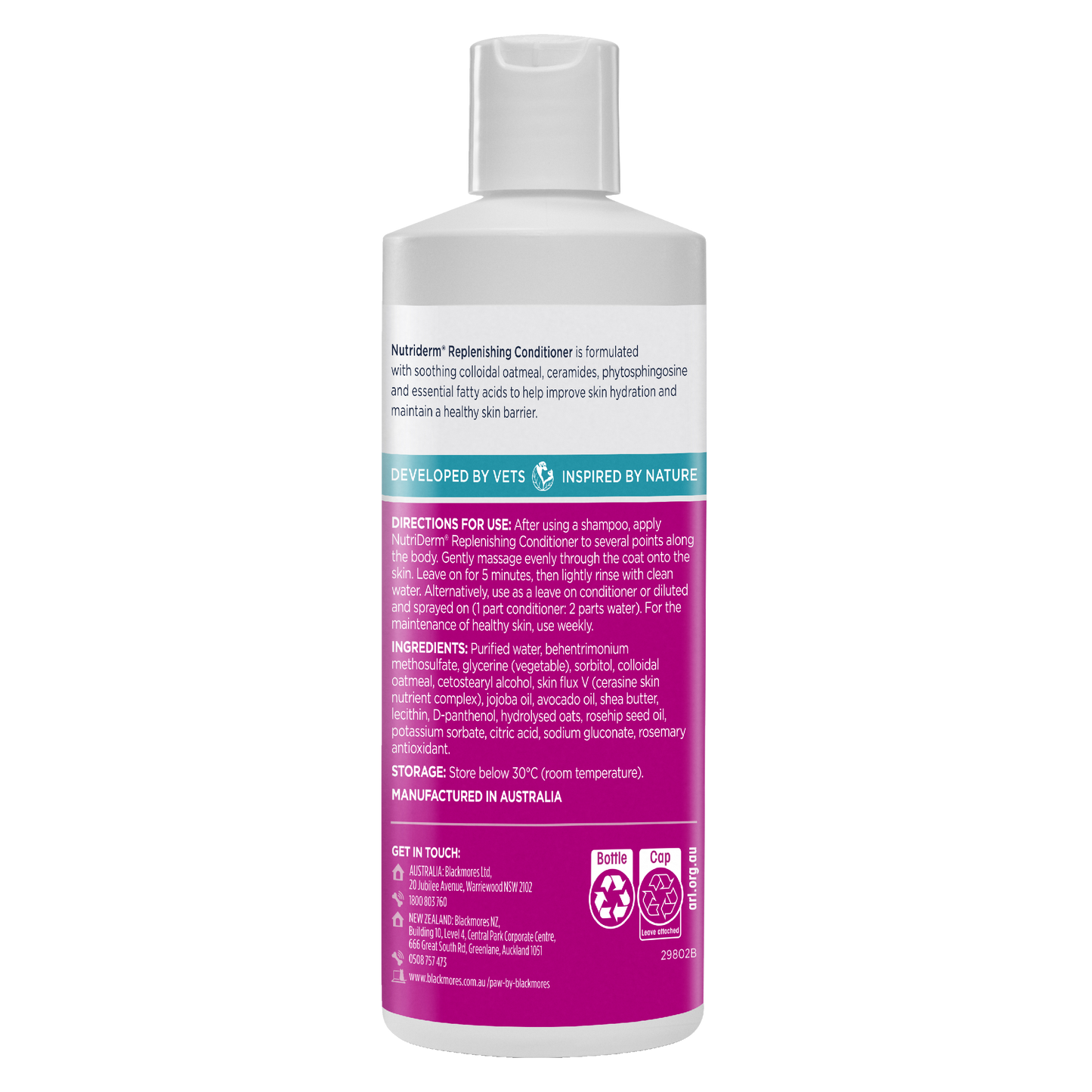Paw Nutriderm Conditioner 500ml