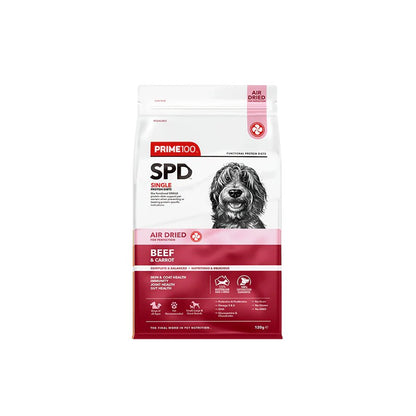 Prime100 SPD Air Dried Beef & Carrot for Adult Dogs