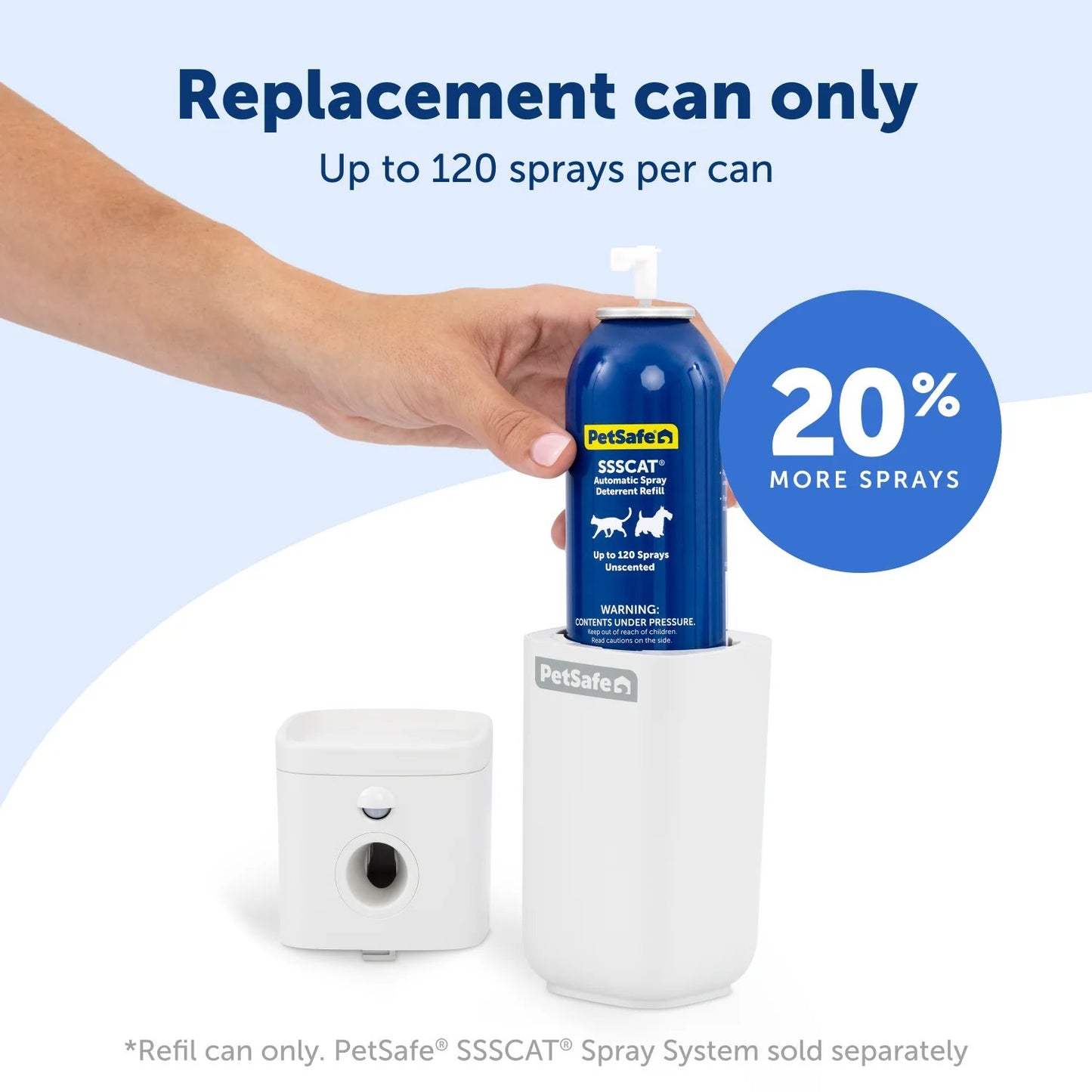 PetSafe SSSCAT Refill Can Pet Spray Deterrent
