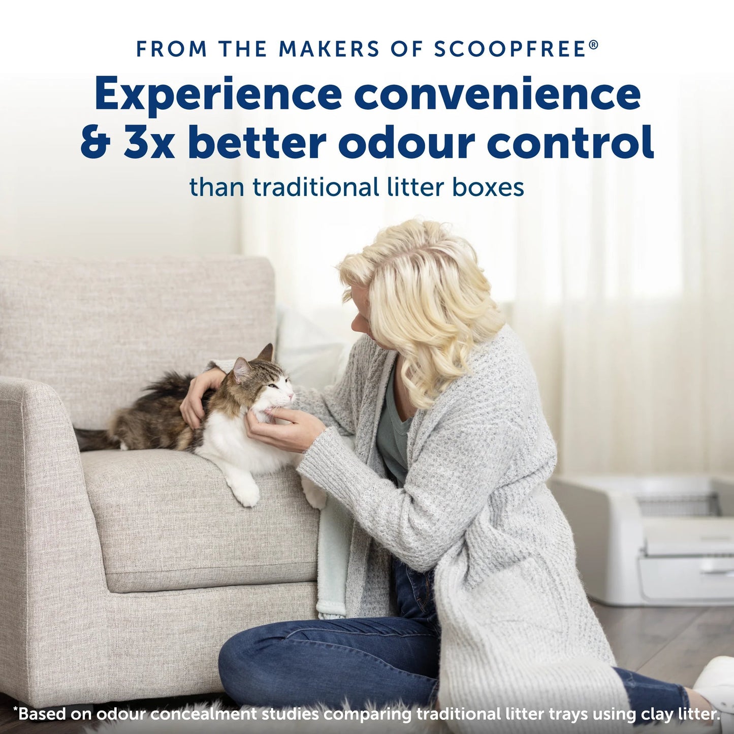 PetSafe ScoopFree Clumping Self-Cleaning Litter Box