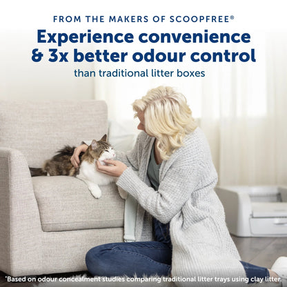 PetSafe ScoopFree Clumping Self-Cleaning Litter Box
