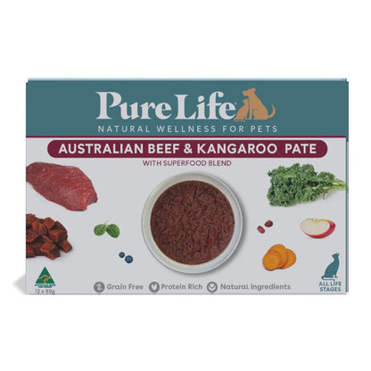 Pure Life Australian Beef & Kangaroo Pate for Cats