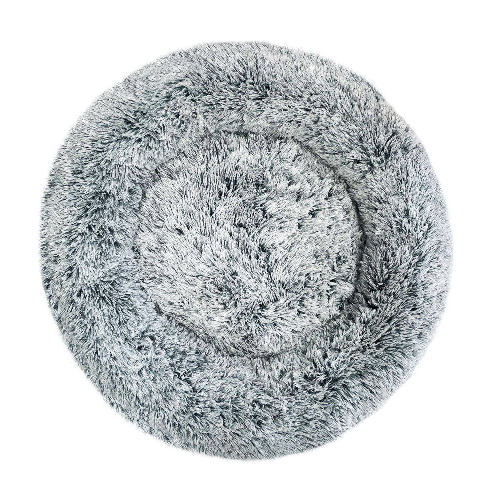 Superior Pet Goods Curl Up Cloud Calming Dog Bed Dove Grey