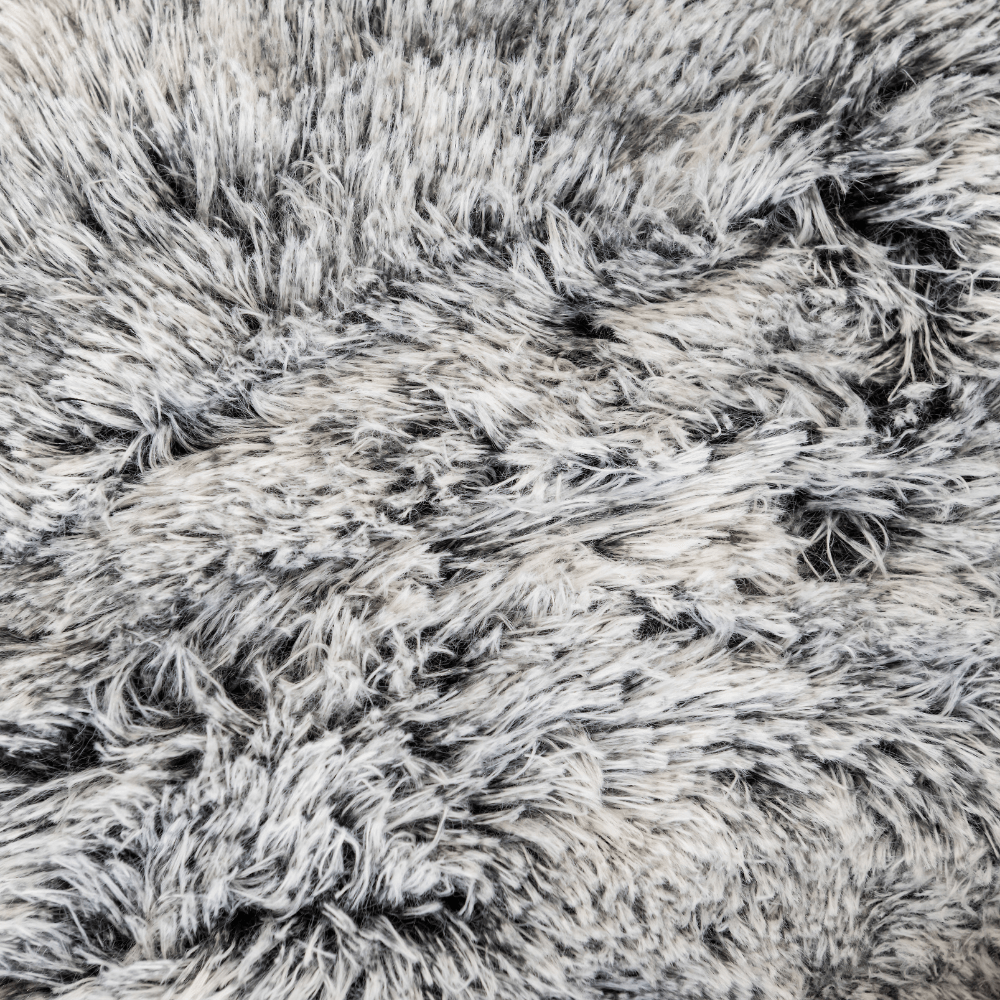Superior Pet Goods Curl Up Cloud Calming Dog Bed Dove Grey