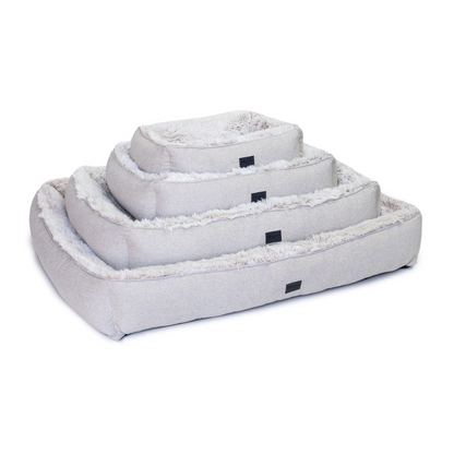 Superior Pet Goods Ortho Dog Lounger Aspen Faux Fur