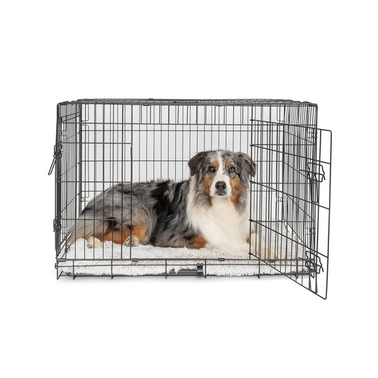 Superior Pet Goods Dog Training Crate Dual Door