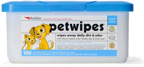 Petkin Petwipes 100pk