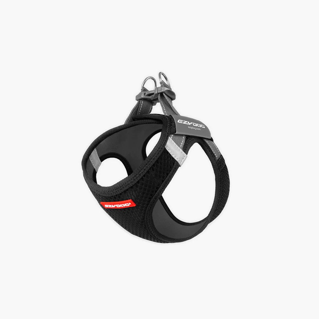 EzyDog FormFit Mesh Harness Black