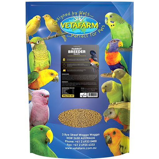 Vetafarm Parrot Breeder Pellets